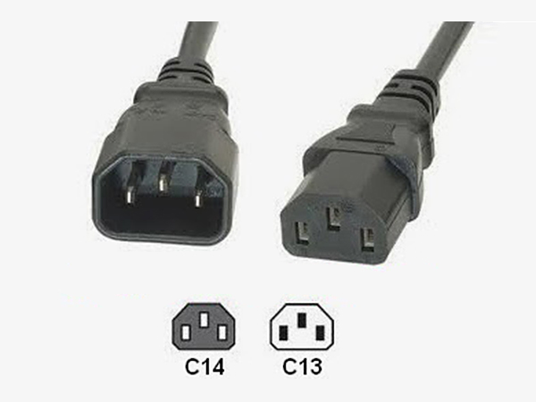 Dây nguồn Power Cord, C13 to C14, 2.5m