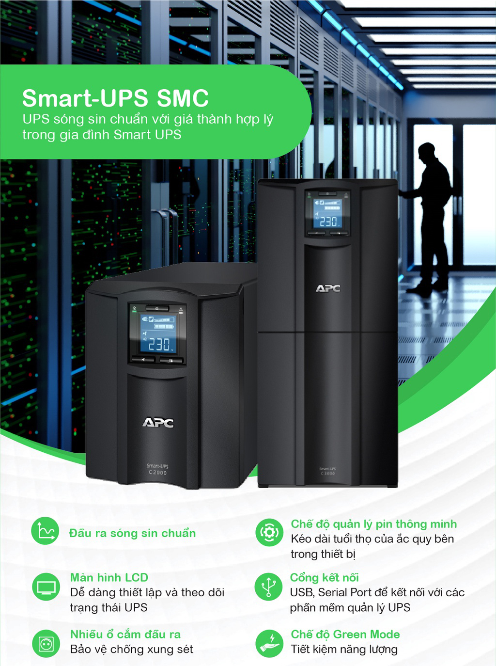 Smart UPS - Bộ lưu điện APC