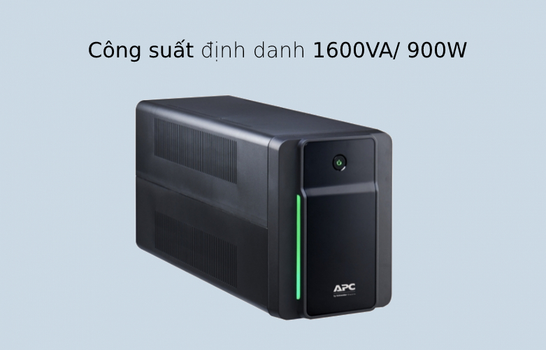Bộ lưu điện/ UPS APC BX1600MI-MS 1600VA, 230V, AVR, Universal Sockets | Công suất định danh 1600VA/900W